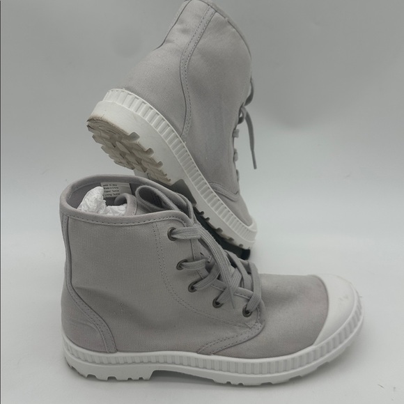 SO Womens Dragonfruit Ankle White Beige Breathable Chunky Boot Shoes Size 10M US - Picture 5 of 13